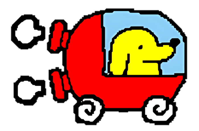 Pochitchi in Car